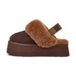UGG Funkette Platform Mules – Brown - Image 3