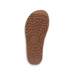 UGG Women’s Chloe Fluffy Platform Scuff – Chestnut - Image 7