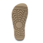 UGG Chloe Fluffy Platform Scuff – Beige - Image 5