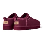 UGG Women’s Classic Micro Boot – Burnt Magenta - Image 4